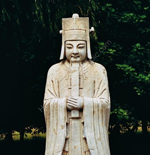 Stone Warrior, Sacred Way, Ming Tombs, Beijing